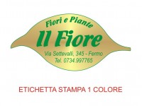 Etichette adesive per fioristi, fiorai e vivaisti  (mm 57x27)  (cod.90G)